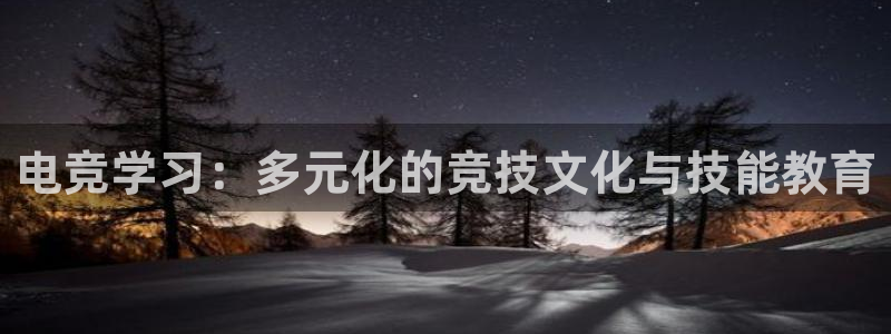 安博电竞app安卓能用吗：电竞学习：多元化的竞技文化与技能教育